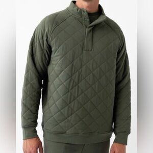 NWT Cozy Earth Quilted bamboo Men's Sweatshirt